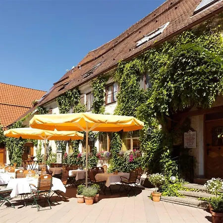 Hotell Romantik Landgasthof Adler Rammingen (Alb-Donau)